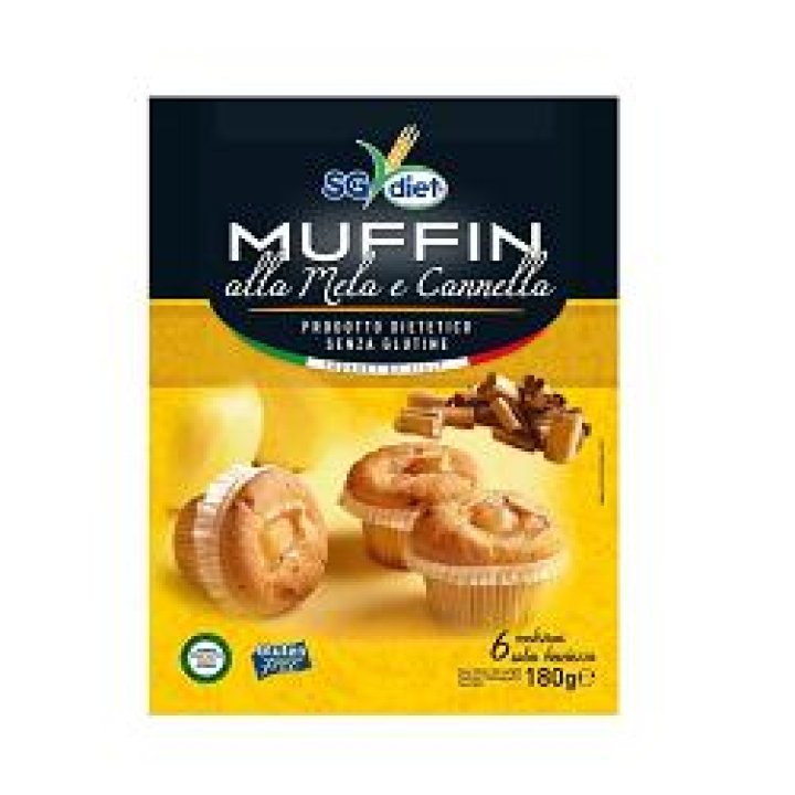 SG DIET MUFFIN MELA CANNELLA 180 G