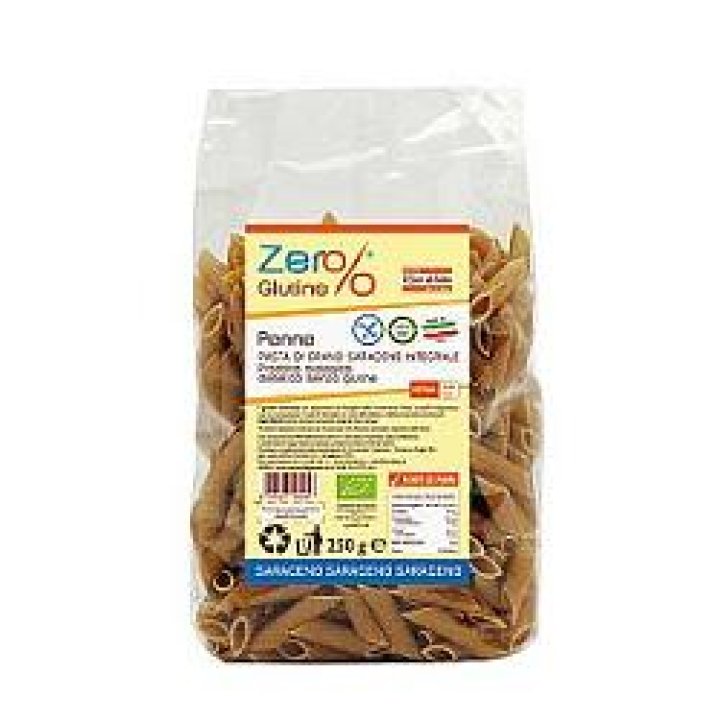 ZERO% GLUTINE PENNE GRANO SARACENO INTEGRALE 250 G