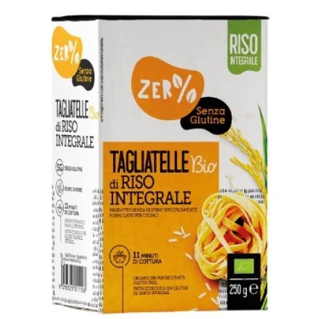 ZERO% GLUTINE TAGLIATELLE A NIDO RISONE SEMIGREGGIO SENZA GLUTINE BIO 250 G ZERO% GLUTINE TAGLIATELLE A NIDO RISONE SEMIGREGGIO SENZA GLUTINE BIO 250 G