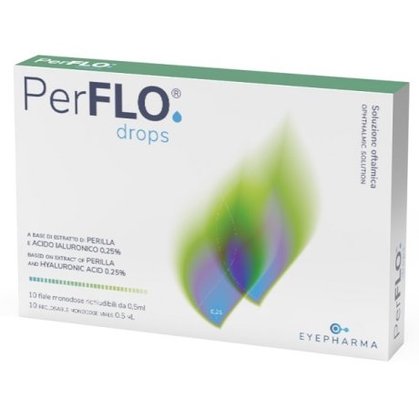 PERFLO DROPS CCE OCULARI 10 FIALE MONODOSE