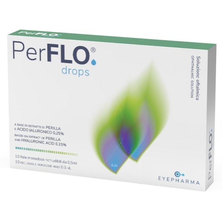 PERFLO DROPS CCE OCULARI 10 FIALE MONODOSE