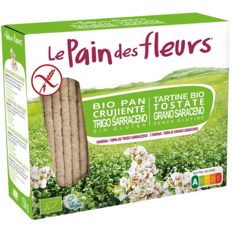 PRIMEAL PAIN DES FLEURS TARTINE TOSTATE AL GRANO SARACENO SENZA LIEVITO 150 G