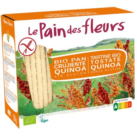 PRIMEAL PAIN DES FLEURS TARTINE TOSTATE ALLA QUINOA SENZA LIEVITO 150 G