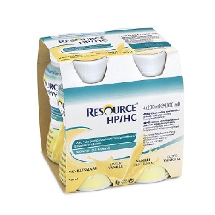 RESOURCE HP/HC VANIGLIA 4 BOTTIGLIE 200 ML