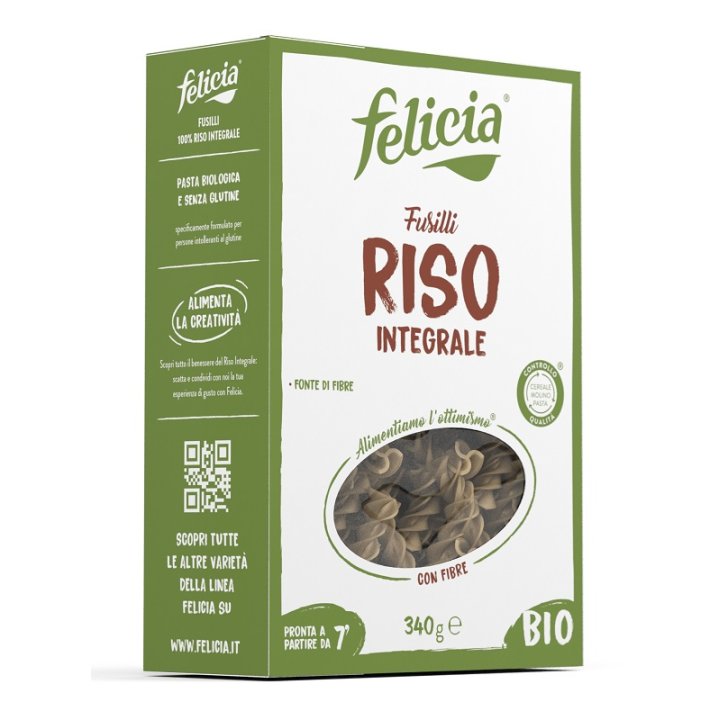 FELICIA BIO RISO INTEGRALE FUSILLI 340 G