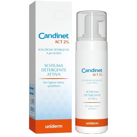 CANDINET ACT 2% SCHIUMA DETERGENTE ATTIVA 150 ML