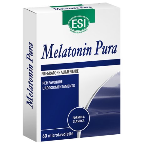 Esi Melatonin Pura integratore alimentare di melatonina - 60 Microtavolette