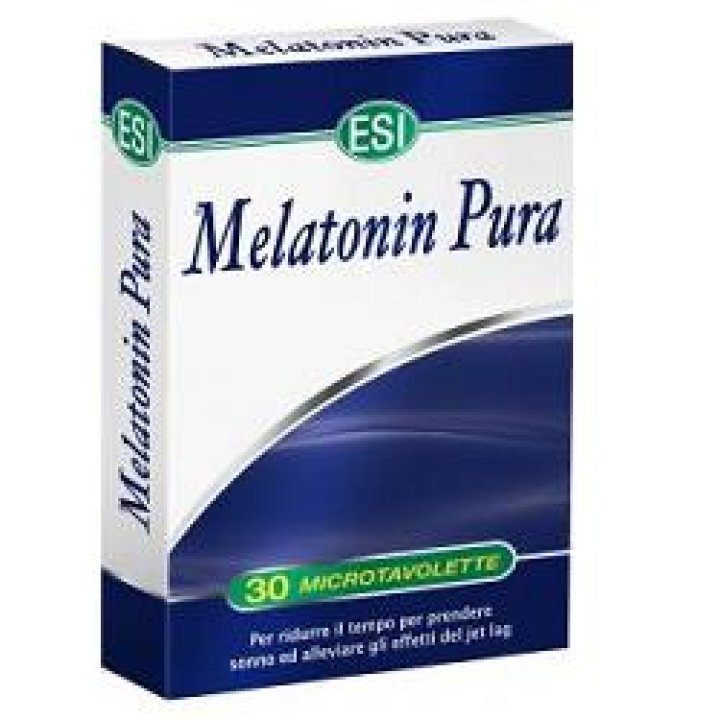 Esi Melatonin Pura integratore alimentare di melatonina - 30 Microtavolette