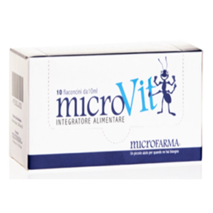 MICROVIT 10 FLACONCINI DA 10 ML