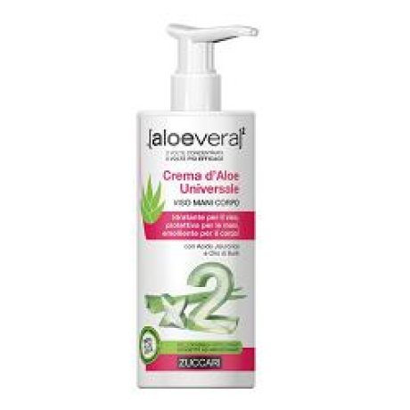 ALOEVERA2 CREMA D\'ALOE UNIVERSALE VISO MANI E CORPO 300 ML