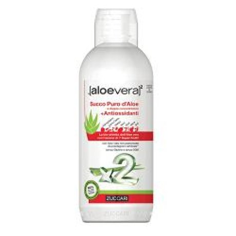 ALOEVERA2 SUCCO PURO D\'ALOE A DOPPIA CONCENTRAZIONE + ANTIOSSIDANTI