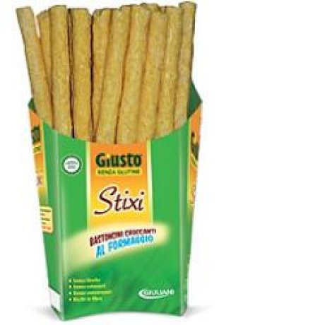 GIUSTO SENZA GLUTINE STIXI FORMAGGIO 60 G