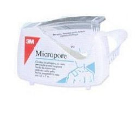 CEROTTO IN ROCCHETTO MICROPORE CM 1,25 X 5 MT DISPENSER 1 PEZZO