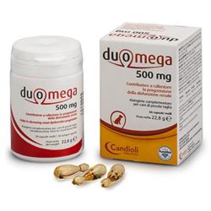 DUOMEGA CANI PICCOLI 30 CAPSULE MOLLI 500 MG