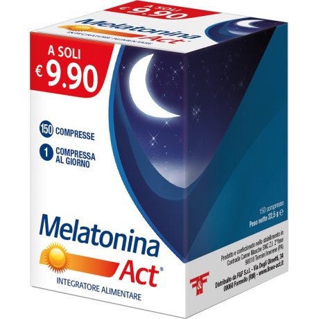 MELATONINA ACT 1 MG 150 COMPRESSE