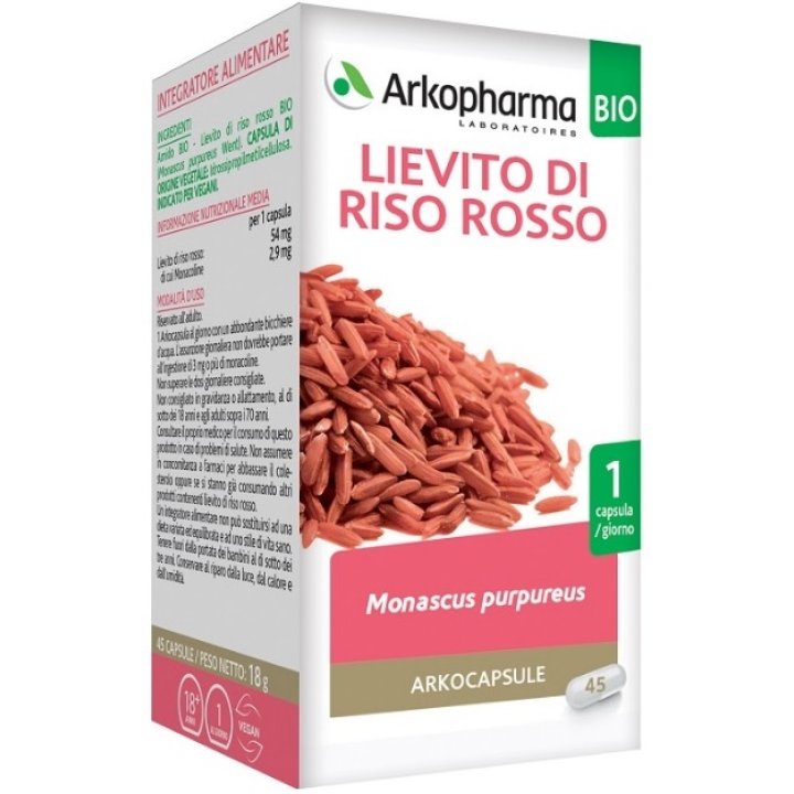 ARKO CAPSULE LIEV RISO ROSSO 45 CAPSULE