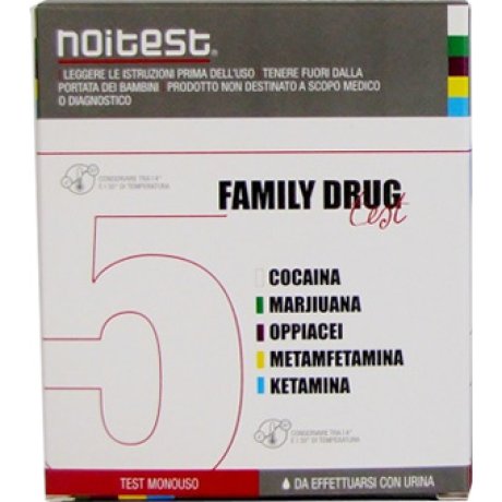 TEST DROGHE FAMILY DRUG TEST 1 PEZZO