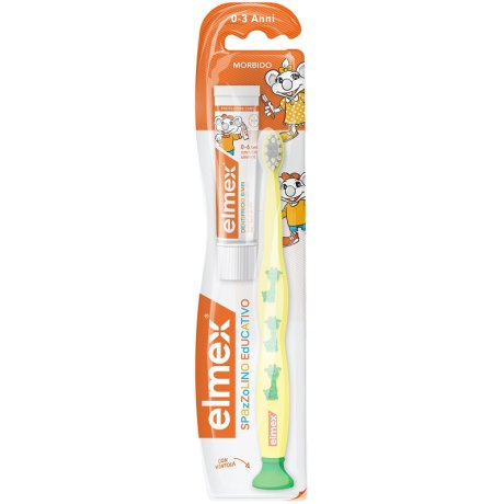 ELMEX SPAZZOLINO BIMBI EDUCATIVO NEW 0-3 ANNI ELMEX SPAZZOLINO BIMBI EDUCATIVO NEW 0-3 ANNI