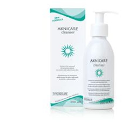 AKNICARE CLEANSER DETERGENTE VISO GEL 200 ML