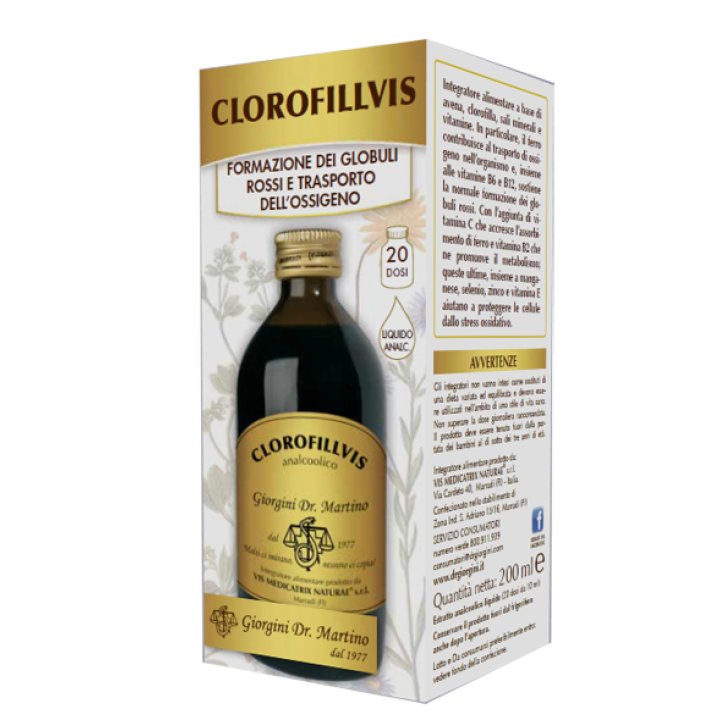 CLOROFILLVIS LIQUIDO ANALCOLICO 200 ML