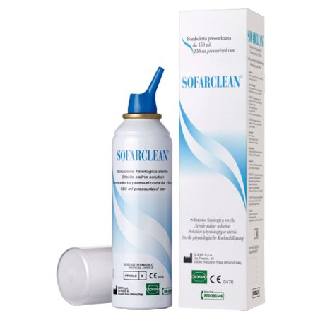 SOLUZIONE FISIOLOGICA SOFARCLEAN 150ML IN BOMBOLETTA PRESSURIZZATA