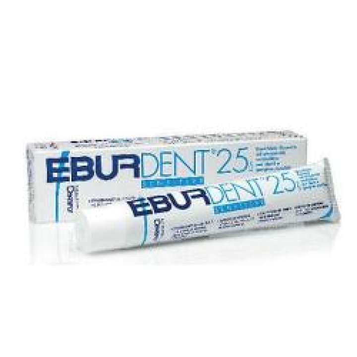 EBURDENT 25RDA SENSITIVE DENTIFRICIO AD ABRASIVITA\' CONTROLLATA PER DENTI E GENGIVE SENSIBILI 75 ML