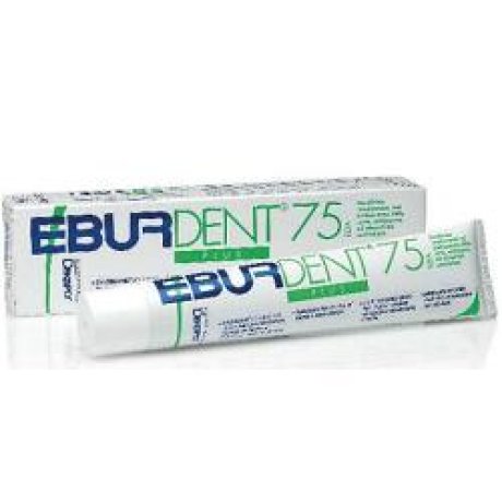 EBURDENT 75RDA PLUS DENTIFRICIO AD ABRASIVITA\' CONTROLLATA PER DENTI E GENGIVE SANE 75 ML