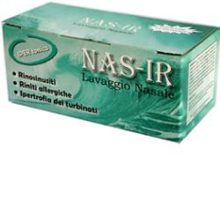 NASIR LAVAGGIO NASALE SOLUZIONE IPERTONICA KIT COMPOSTO DA 3 SACCHE 250 ML + 3 BLISTER