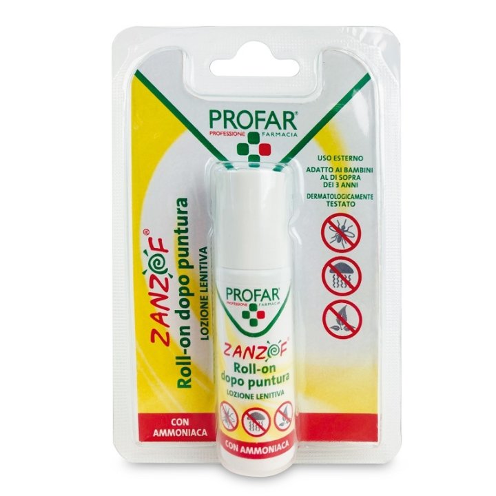 ZANZOF LOZIONE POST PUNTURA CON AMMONIACA ROLL-ON 20 ML PROFAR