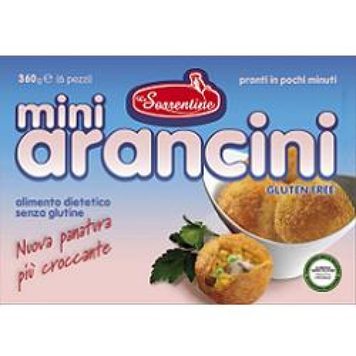 LE SORRENTINE MINI ARANCINI SENZA GLUTINE 6 PEZZI DA 60 G