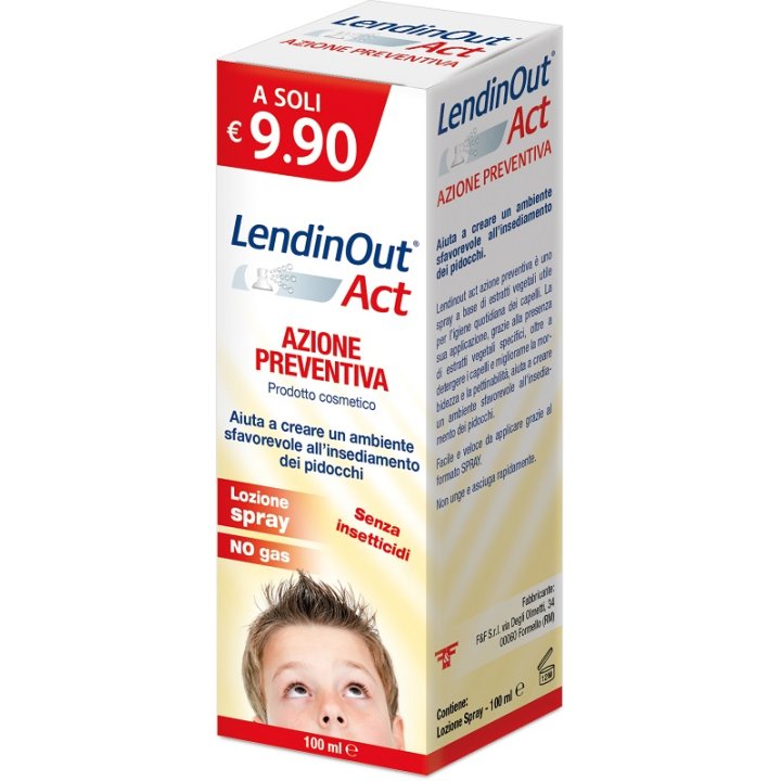 LENDINOUT ACT AZIONE PREVENTIVA SPRAY