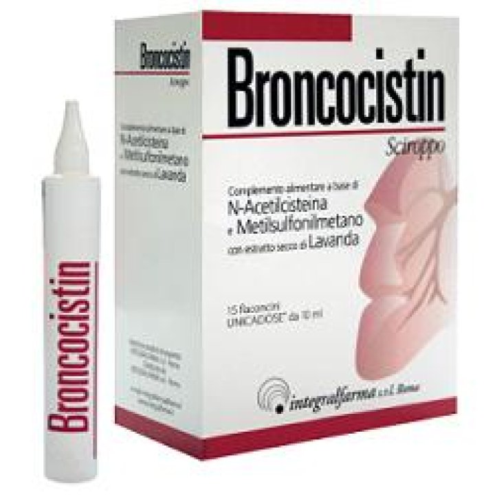 BRONCOCISTIN 15 FLACONCINI X 10 ML