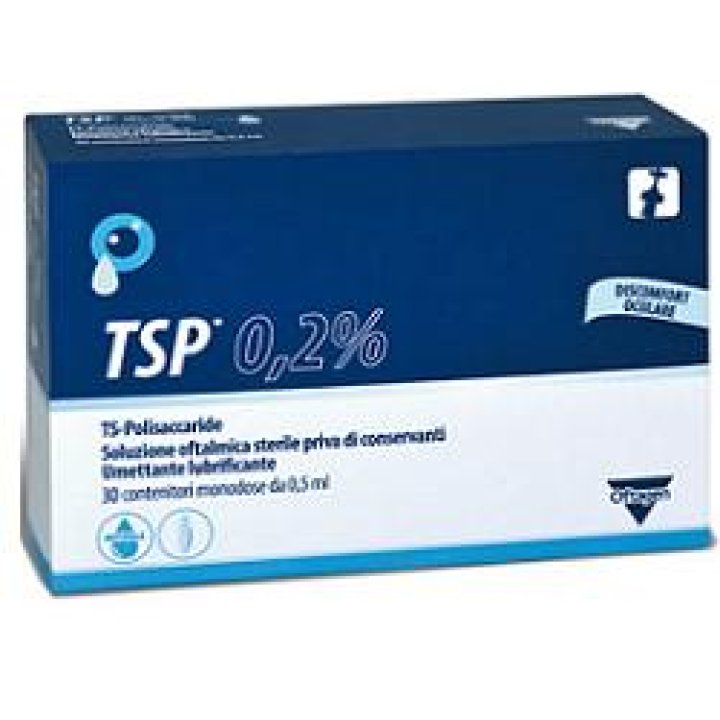 TSP 0,2% SOLUZIONE OFTALMICA UMETTANTE LUBRIFICANTE 30 FLACONCINI MONODOSE 0,5 ML