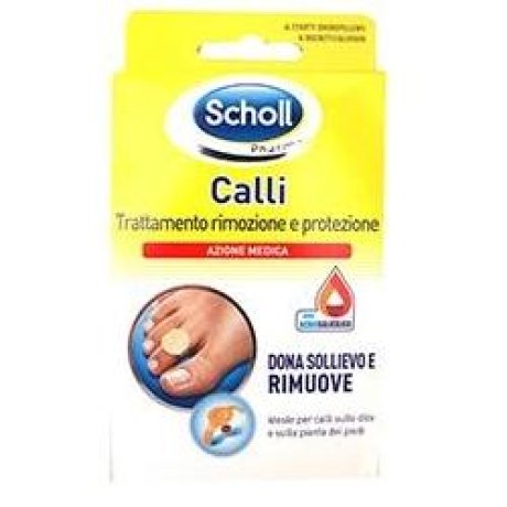 CEROTTO CALLIFU TRATTAMENTO RIMOZIONE/PROTEZIONE CALLI 4 CEROTTI IDROREPELLENTI + 4 DISCHETTI CALLIFUGHI