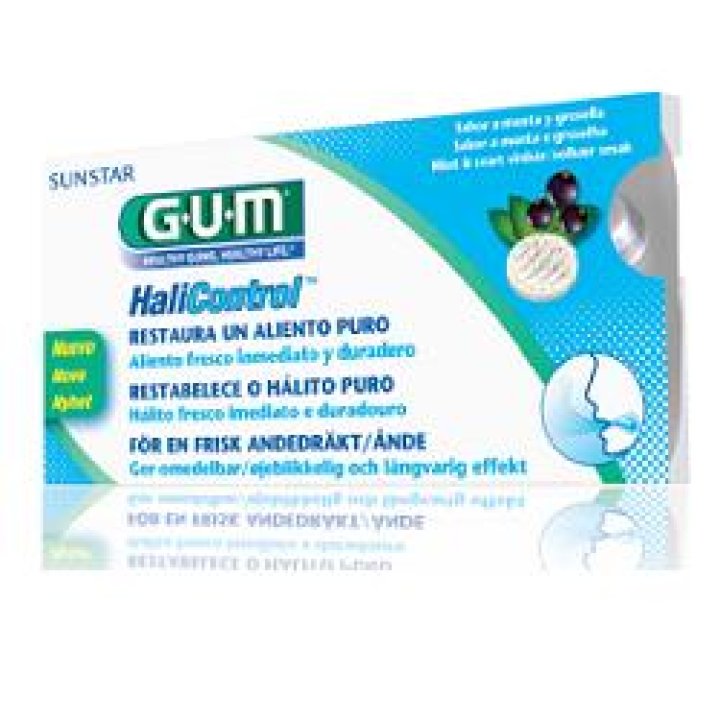 GUM HALICONTROL 10 COMPRESSE