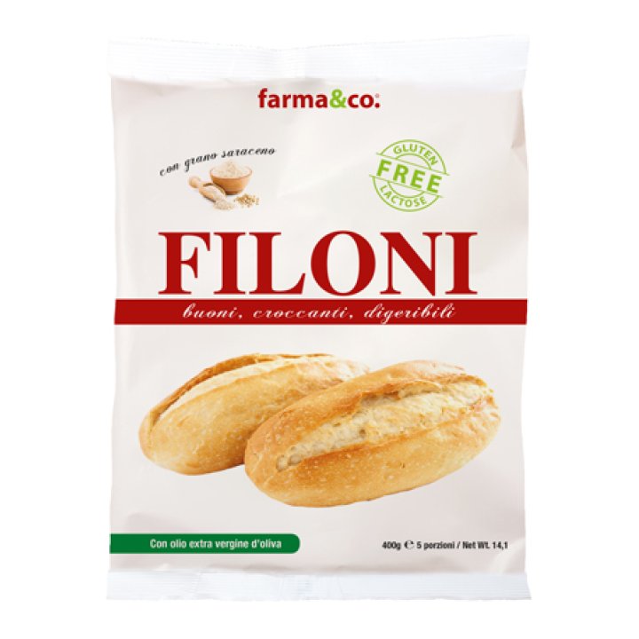 FARMA&CO FILONI SURGELATI 5 PEZZI DA 80 G