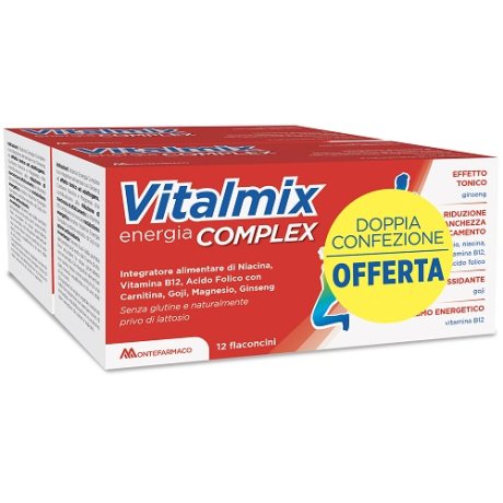 VITALMIX COMPLEX BIPACK 2 CONFEZIONI DA 12 FLACONCINI DA 12ML