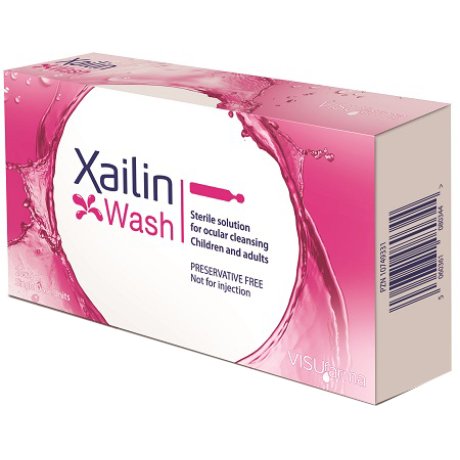 XAILIN WASH SOLUZIONE STERILE OCULARE 20 FLACONCINI 5 ML MONODOSE