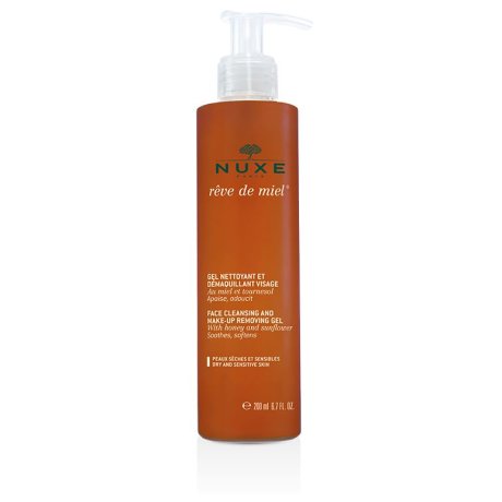 NUXE REVE DE MIEL GEL NETTOYANT ET DEMAQUILLANT VISAGE 200 ML