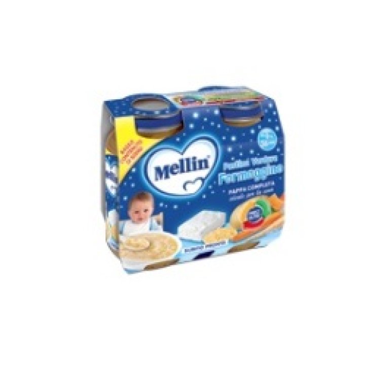 MELLIN CENA COMPLETA PASTINA VERDURE FORMAGGINO 2 PEZZI 200 G MELLIN CENA COMPLETA PASTINA VERDURE FORMAGGINO 2 PEZZI 200 G