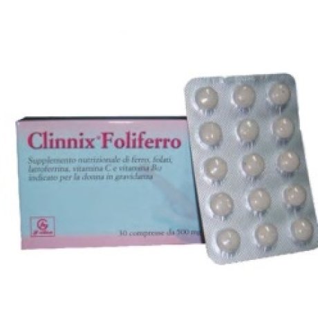 CLINNIX FOLIFERRO 30 COMPRESSE