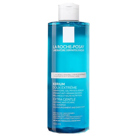 La Roche-Posay Kerium Doux Shampoo gel per capelli sensibili - 400Ml