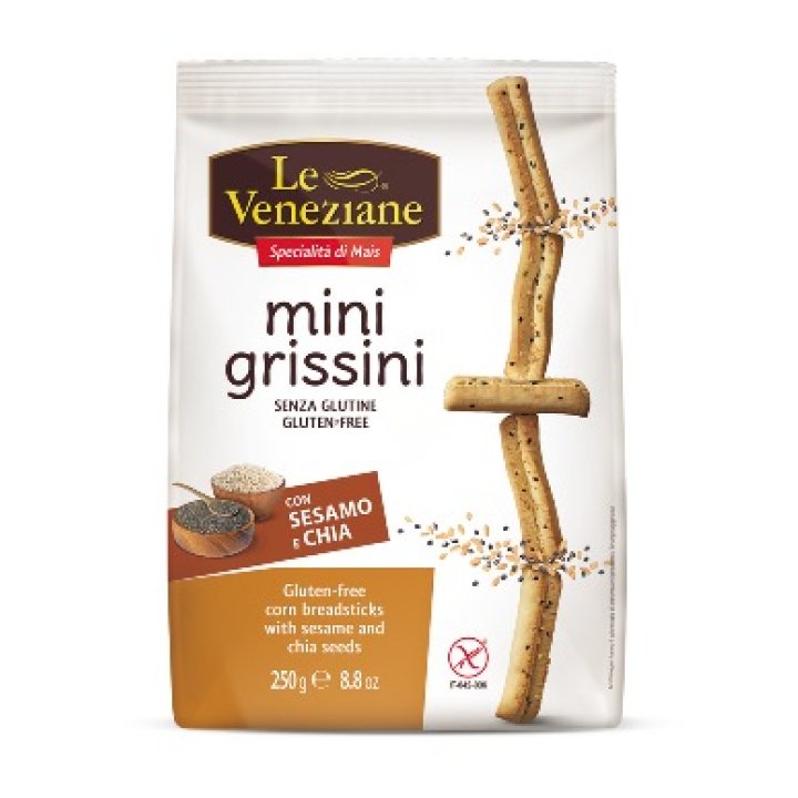 LE VENEZIANE MINI GRISSINI SESAMO E CHIA 250 G