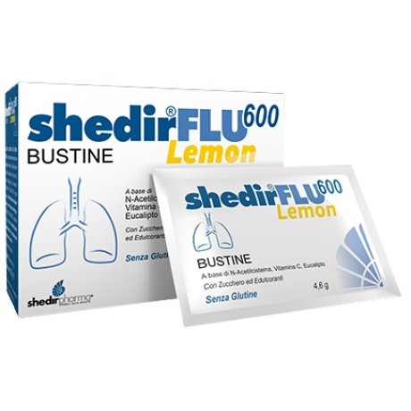 SHEDIRFLU 600 LEMON 20 BUSTINE