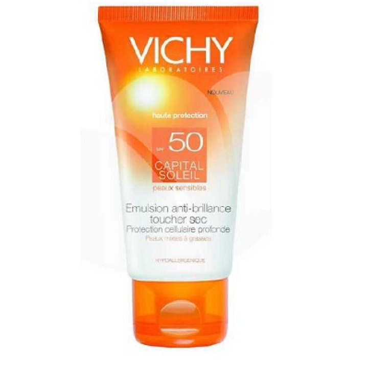 IDEAL SOLEIL VISO DRY TOUCH SPF50 50 ML