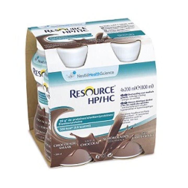 RESOURCE HP/HC CIOCCOLATO 4 BOTTIGLIE 200 ML