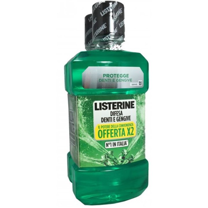 LISTERINE DIFESA DENTI E GENGIVE BUNDLE 2 X 500 ML