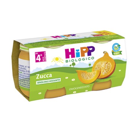 HIPP BIO HIPP BIO OMOGENEIZZATO ZUCCA 2X80 G