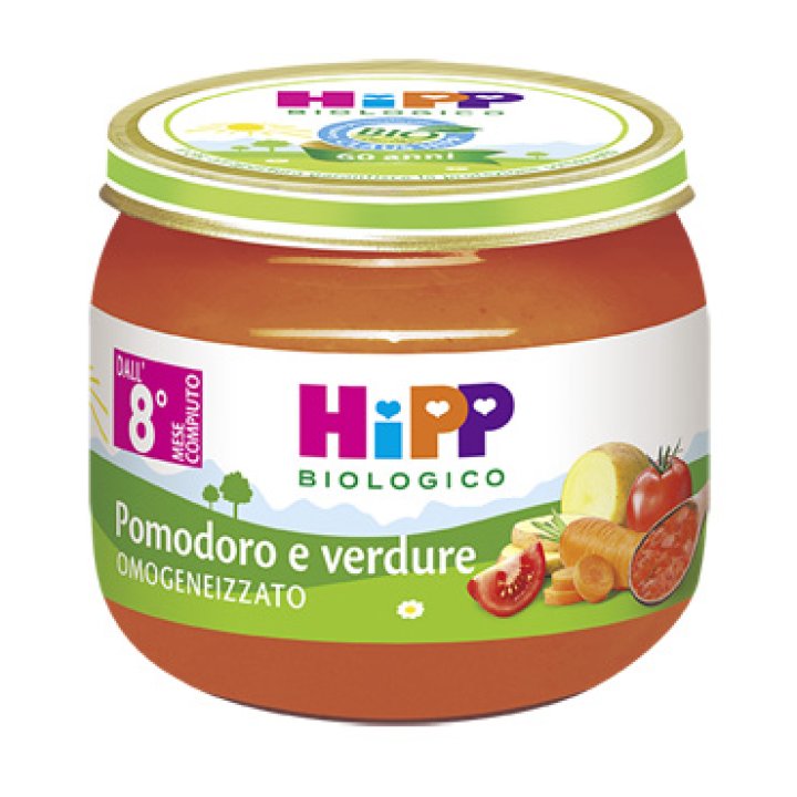 HIPP BIO HIPP BIO OMOGENEIZZATO SU POMODORO VERDURE 2X80 G