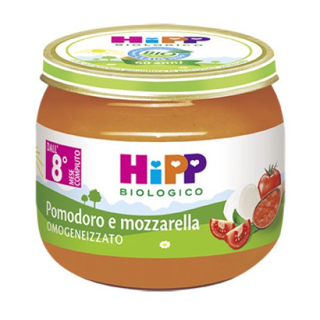 HIPP BIO HIPP BIO OMOGENEIZZATO SU POMODORO MOZZARELLA 2X80 G